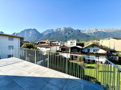 Familienhit auf 2 Stockwerken, mehreren Terrassen in top Lage von Innsbruck