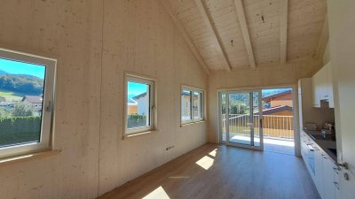Tolle Garconniere (1-Zimmer Wohnung) mit Panoramablick im Massivholzhaus in Adnet