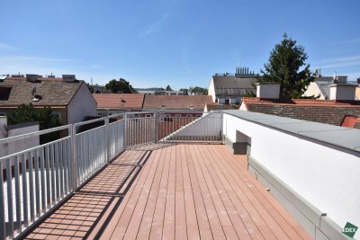 Am Kutschkermarkt | Außergewöhnliche 4-Zimmer-Dachgeschoßwohnung mit 2 Terrassen
