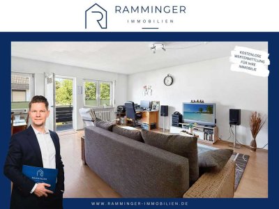 Helle 2-Zimmer-Wohnung mit großem Balkon