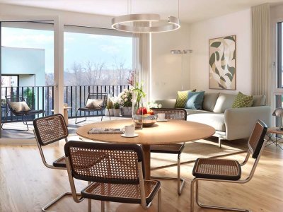 Investieren mit Weitblick: Förderfähige 2-Zi.-Wohnung mit Terrasse und Garten im Gefylde