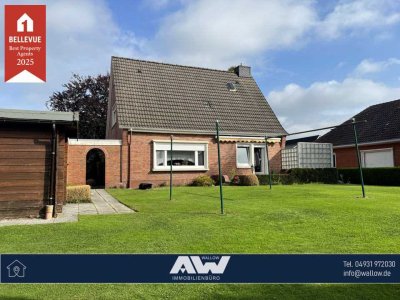 Sehr gepflegtes Wohnhaus mit Garage in begehrter Lage von Hage  Objekt-Nr.: 25-086 -S