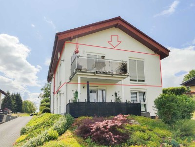 Gepflegte ETW mit Balkon und Fernblick am Ortsrand von Flammersfeld!