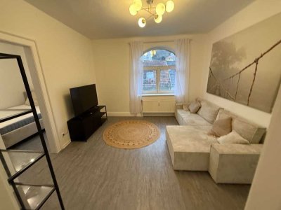 Möblierte Wohlfühloase mit Eckbadewanne in Bingen