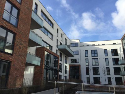 Modern wohnen mit Balkon: Stilvolle 3-Zimmer-Wohnung in den Glasbläserhöfen – sofort verfügbar