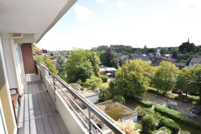 Werne ! Perfektes Wohnvergnügen mit Blick über die Dächer von Werne !