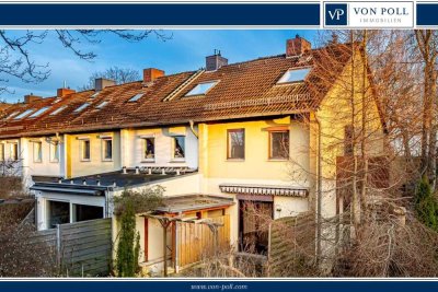 Ruhe und Platz für Kreativität - Charmantes Reihenendhaus in Kiel-Wellsee