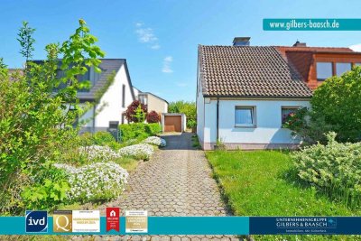 Trier-Heiligkreuz: Renovierungsbedürftige Doppelhaushälfte mit Garage und Garten in beliebter Lage