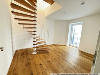 Moderne 2-Raum-Maisonette-Wohnung mit 2 Balkonen!
