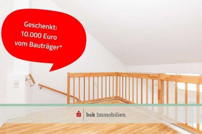 3-Zimmer-DG-Maisonette: Wohnen am See, entspannt nach Berlin