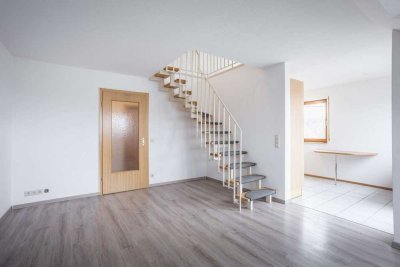 Sofort verfügbare Maisonettewohnung mit Einzelgarage in Aulendorf