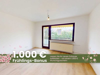 Hier stimmt einfach alles. | Moderne Mietwohnung mit Balkon und neuem Bad