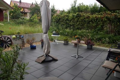 NEUBAU  -  Helle 3 ZKB, Terrasse - EG - W3