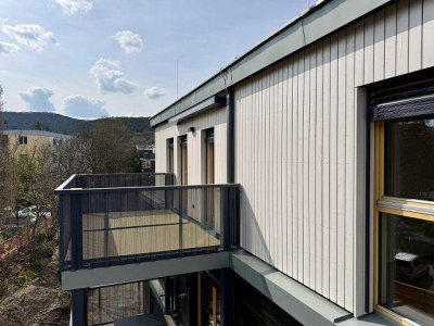 GRÜNE STADTVILLEN - 3 Zimmer mit Balkon und Sichtholz in der Wohnung! | Ruhe - Natur - Holz | Provisionsfrei!
