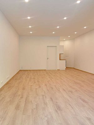Zentrales Einzimmer-Apartment mit Küchenzeile in der Augsburger Innenstadt zu vermieten!