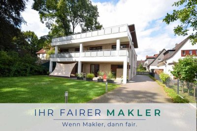 Energie A!  5 Minuten zur Uni! Neuwertige 3-Zimmer Wohnung mit Terrasse und Blick in den Garten