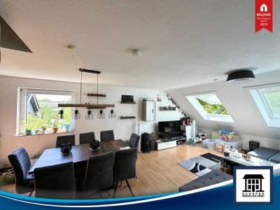 Urbanes Wohngefühl auf zwei Ebenen – 3-Zimmer-Wohnung mit Balkon in Toplage