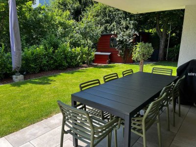 Herrliche 4,5 Zi.-EG-Wohnung mit traumhaftem Garten und EBK in Stgt.-Vaihingen
