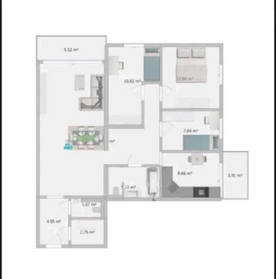 4-Zimmer-Eigentumswohnung mit 2 Balkonen – lichtdurchflutet & gepflegt – provisionsfrei