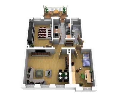 3-Zimmer Wohnung nach Vollsanierung in der Altstadt