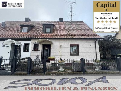 Für handwerklich Begabte! Doppelhaushälfte mit Wintergarten und Garage in Neuburg zu vermieten - ...