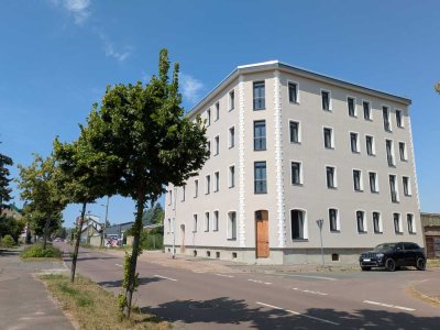 Erstbezug! Schöne helle 4-Zi.-DG.-WE mit EBK, hochwertigen Bad mit Wanne+Dusche, Vinyl in Diemitz