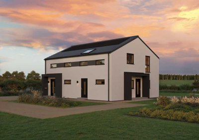 Ein WHITE & BLACK Generationenhaus. Das neue Zuhause für die ganze Familie und doch zwei Wohnungen.