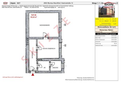 Vollrenovierte 2-Zimmer-Wohnung in Blumau-Neurißhof – Ihr neues Zuhause wartet!