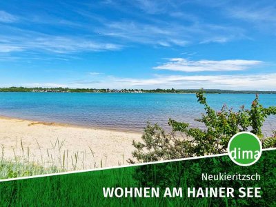 ERSTBEZUG am Hainer See mit privater Dachterrasse mit Seeblick, Garage, Tageslichtbad, PV-Anlage ...