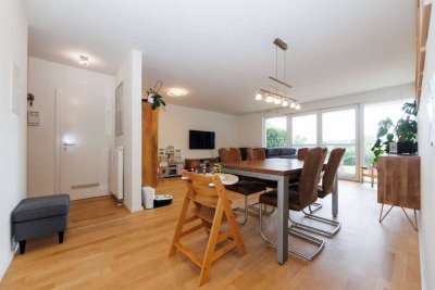 Moderner Familientraum: Gartenwohnung am Weinberg