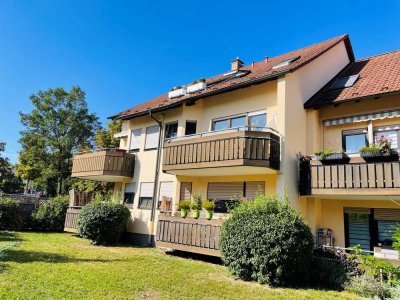 Stilvolle 4-Zimmer-Dachgeschosswohnung mit Balkon und Einbauküche in Heilbronn