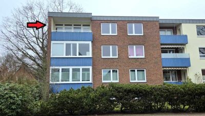 Lichterfüllte, renovierte 3-Zimmer-Wohnung mit 2 Balkonen und Pkw-Stellplatz in Bürgerfelde!