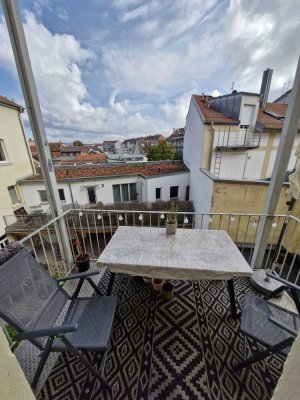 Helle 2-Zimmer-Wohnung mit Balkon im 2. OG in Bamberg-Mitte