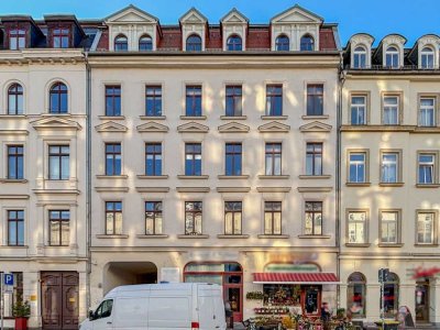 Kapitalanlage oder Eigennutzung - Sie entscheiden: Schöne 3-Zimmer-Wohnung in Leipzig Südvorstadt