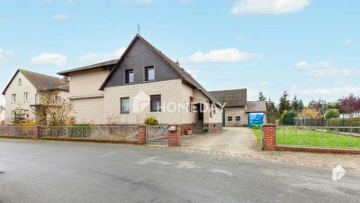 Einfamilienhaus mit Hof und Scheune auf großem Grundstück - Mehrgenerationenwohnen möglich