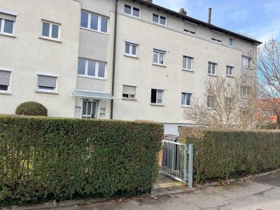 Kapitalanlage in Ludwigsburg: Vermietete 2-Zimmer-Wohnung mit Balkon in ruhiger Lage