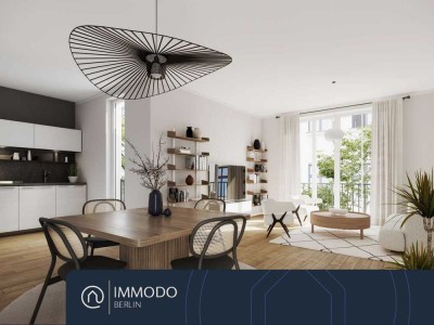 ☀️ Licht, Ruhe & Komfort: 3-Zi-Neubauwhg mit Süd-Balkon und 2 Bädern in Innenhoflage Charlottenburgs