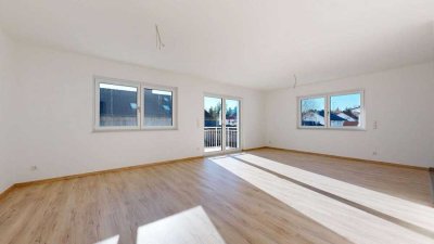 Stilvoller Erstbezug - sonnige 6-Zimmer-Wohnung mit Loggia