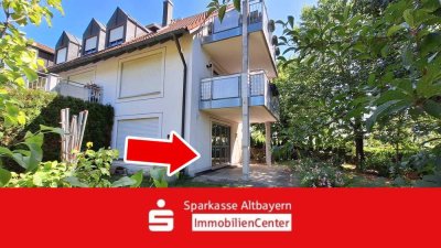 Pfiffig Wohnen mit eigenem Garten!