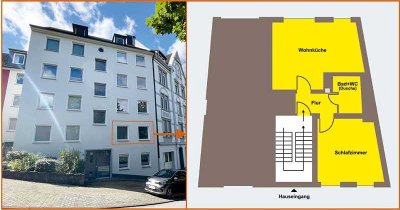2-Zimmer-Wohnung mit neuer Einbauküche in Hagen-Eilpe