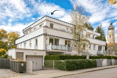 Stil, Komfort und Nachhaltigkeit. Moderne Penthouse Wohnung in Solln