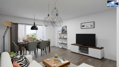 NEU :  Schöne 3-Zimmer-Wohnung mit  Loggia,  Garage,  EBK,  4. Zimmer im DG   in Frohnhausen