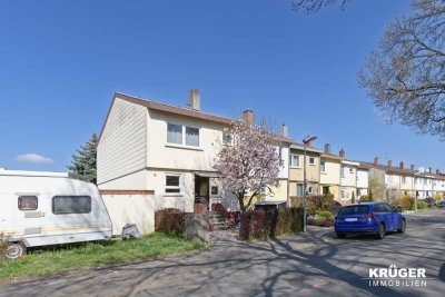 KA-Hagsfeld / familienfreundliches Reiheneckhaus mit Terrasse, Garten & Garage / sofort bezugsfrei