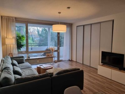 Schöne 2-Zimmer Wohnung mit EBK, Schwimmbad und Sauna in Düsseldorf Zoo