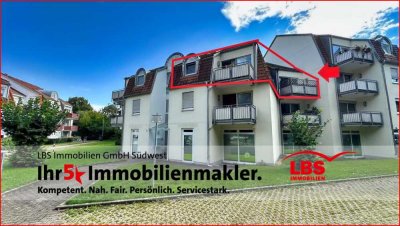 Wohnung inkl. Tiefgaragenstellplatz, 2 Balkonen