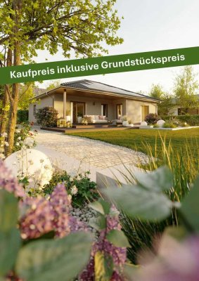 Mit Grundstück: Der Bungalow mit der charmanten Form in Salzgitter ST Bad– ausgefallen und praktisch