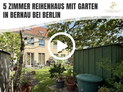 Gepflegtes Reihenmittelhaus mit 5 Zimmern, Garten, Stellplatz & ausgebautem DG in Bernau bei Berlin