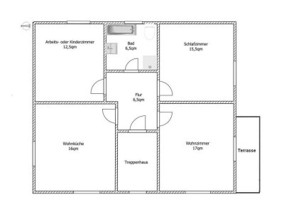 3-Zimmer Wohnung mit Balkon und Garage in Vöhringen