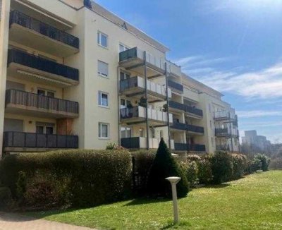 Stufenloser Zugang - großzügige 2-Zimmer-Wohnung mit Blick ins Grüne
