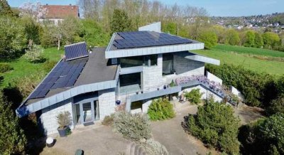 Architektonisches Unikat in Toplage mit Naturpanorama Ausblick